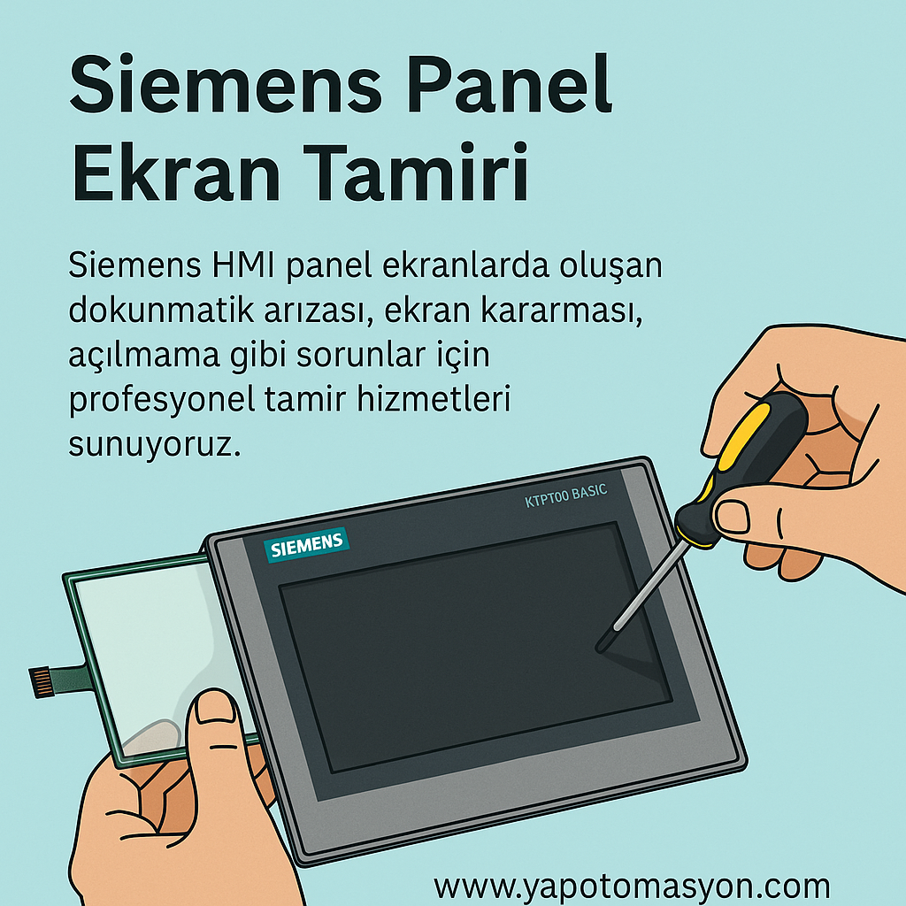 Siemens Panel Ekran Tamiri | YapOtomasyon.com