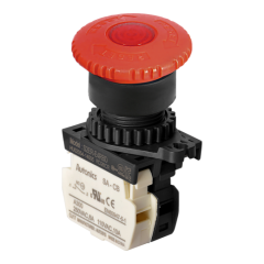 Autonics  S2ER-E4RBDM 40mm Çevir Aç Acil Buton Ledli