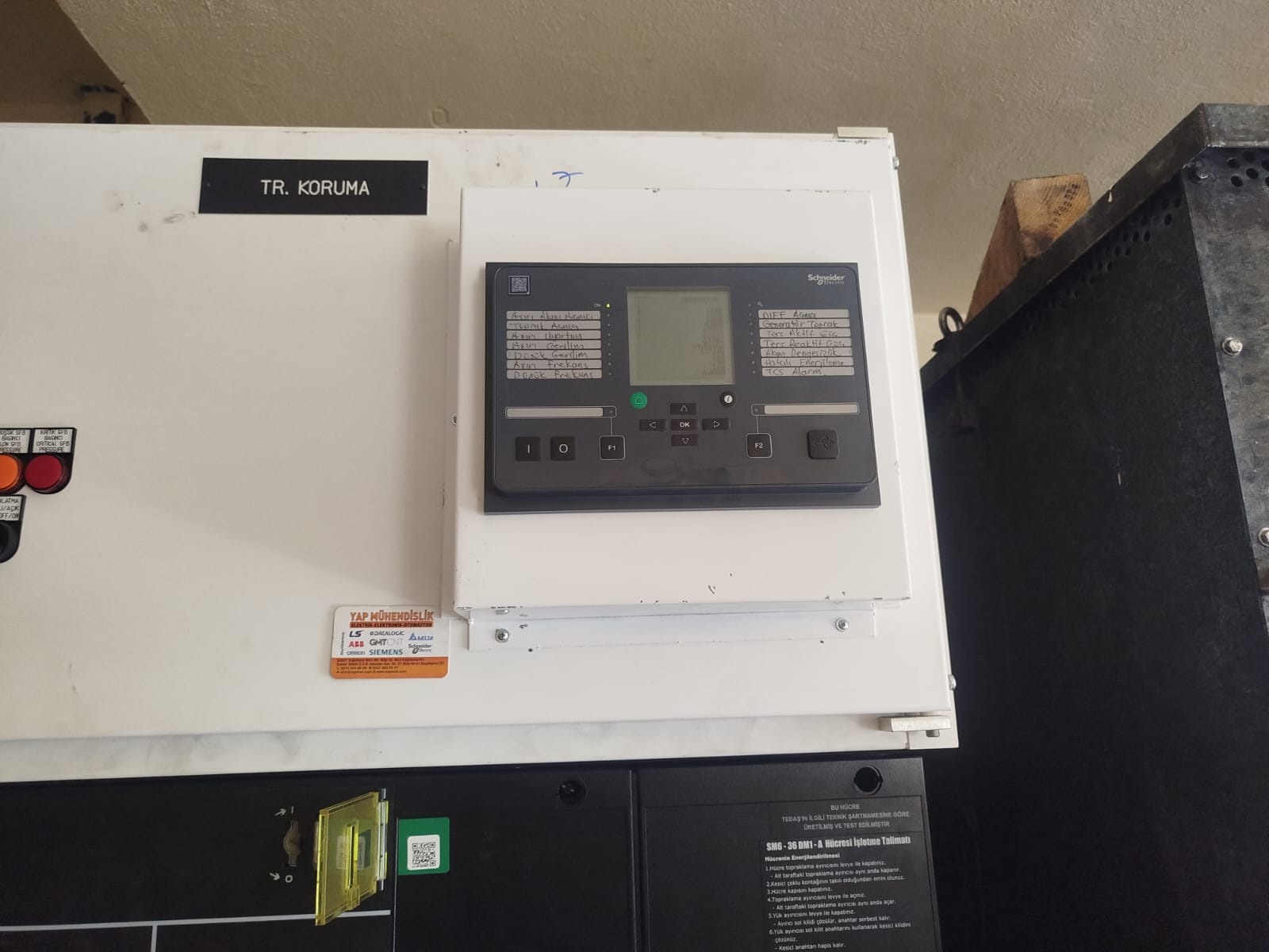 Schneider TR Koruma ve Trafo Hücresi Entegrasyonu
