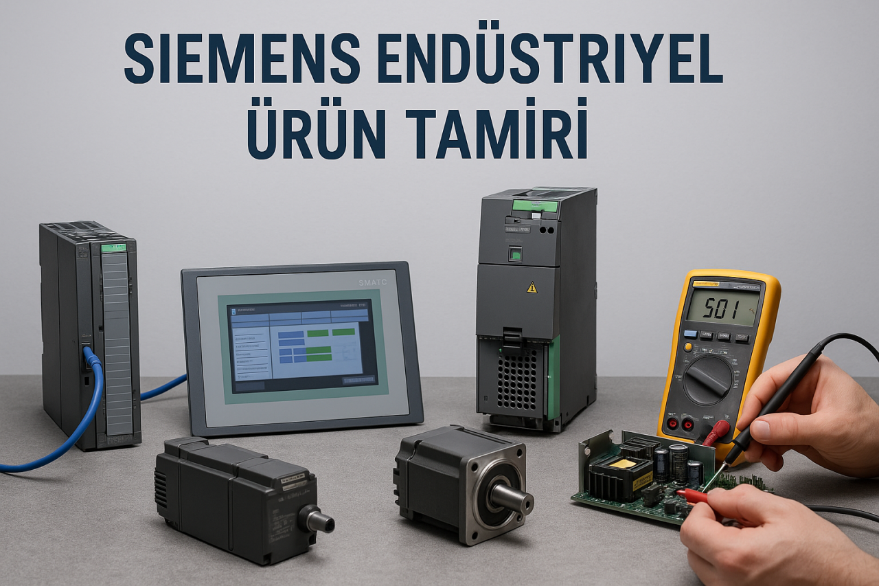Siemens Endüstriyel Ürün PLC, HMI ve Servo Motor Tamiri: YapOtomasyon Güvencesiyle