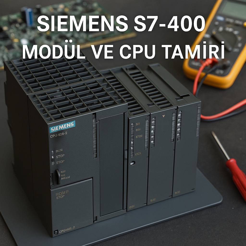 Siemens S7-400 CPU ve Modül Onarımı: Profesyonel ve Garantili Teknik Hizmet