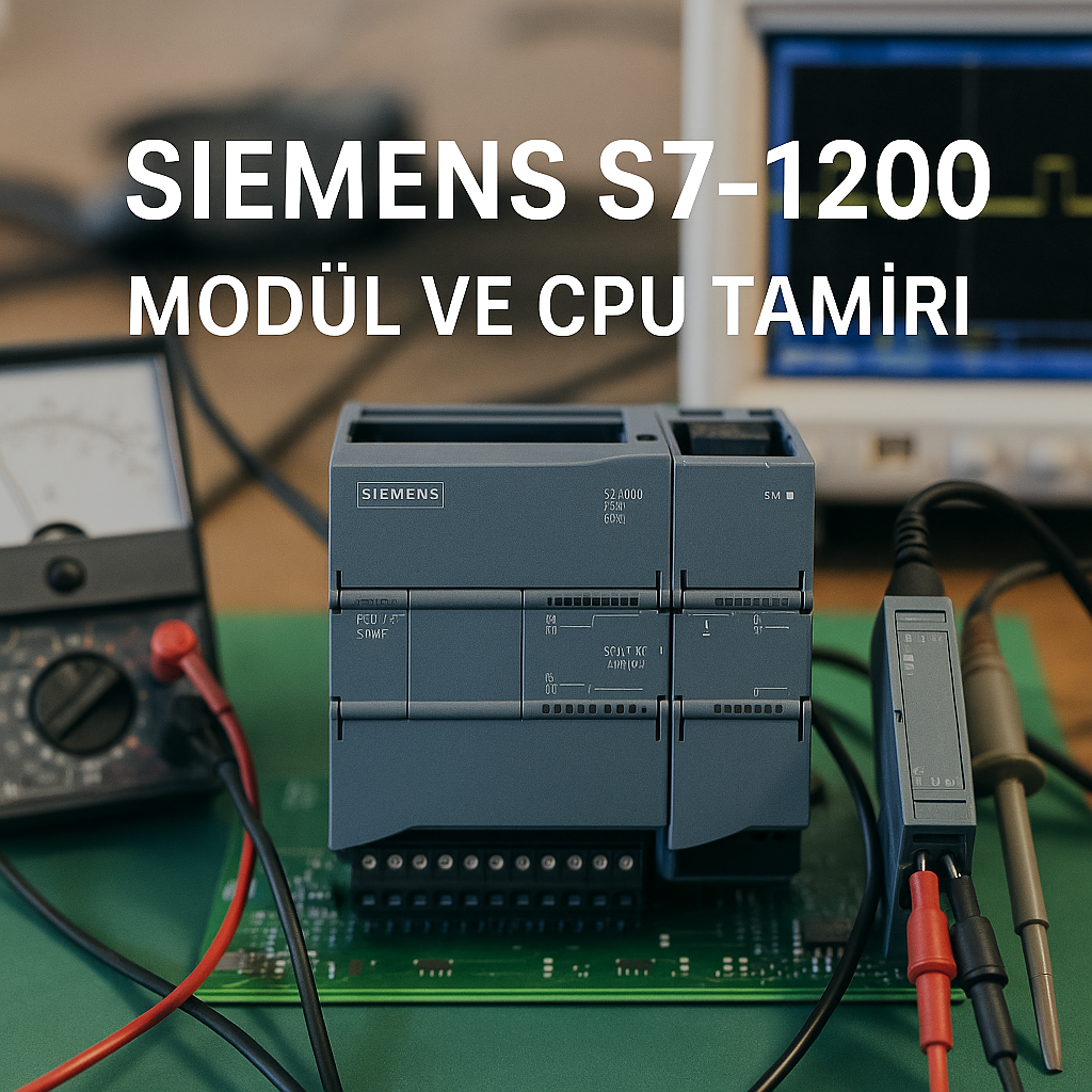 Siemens S7-1200 CPU ve Modül Tamiri: Kesintisiz Otomasyon İçin Profesyonel Çözümler