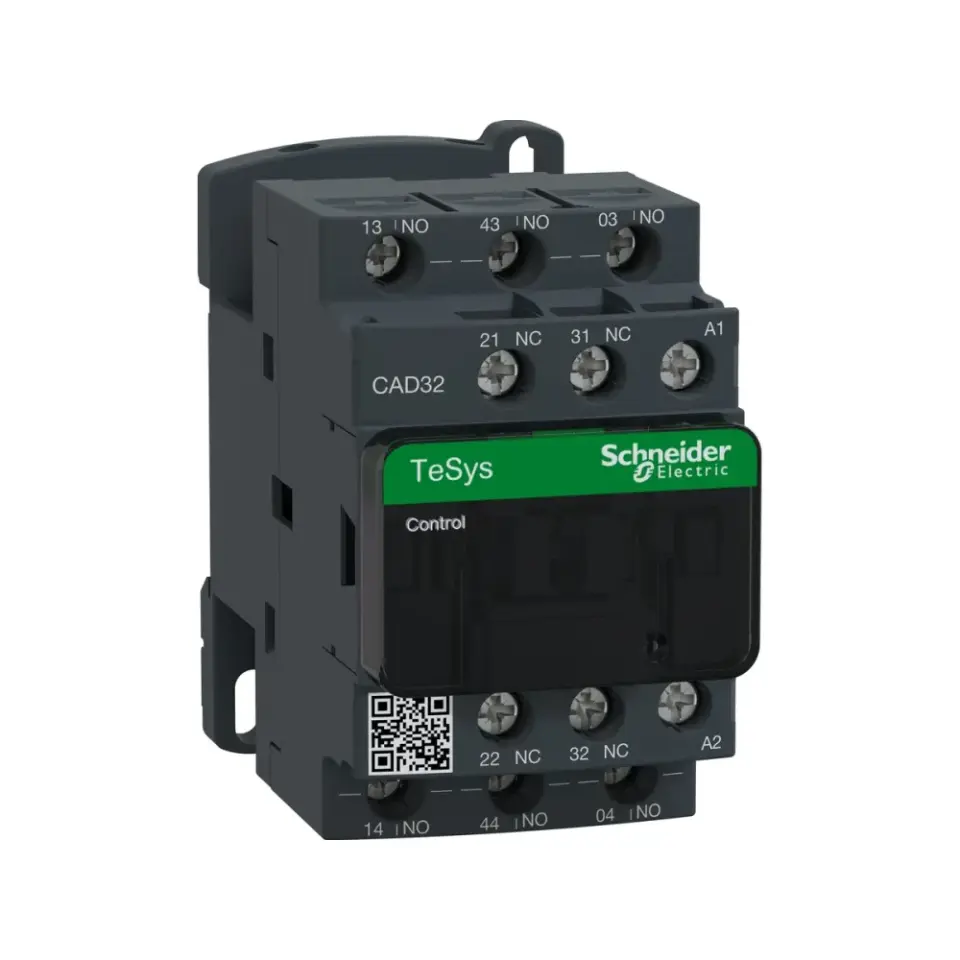 Schneider Electric CAD32Q7, TeSys Deca, 3NA+2NK, Yardımcı Kontaktör, 380 Volt AC
