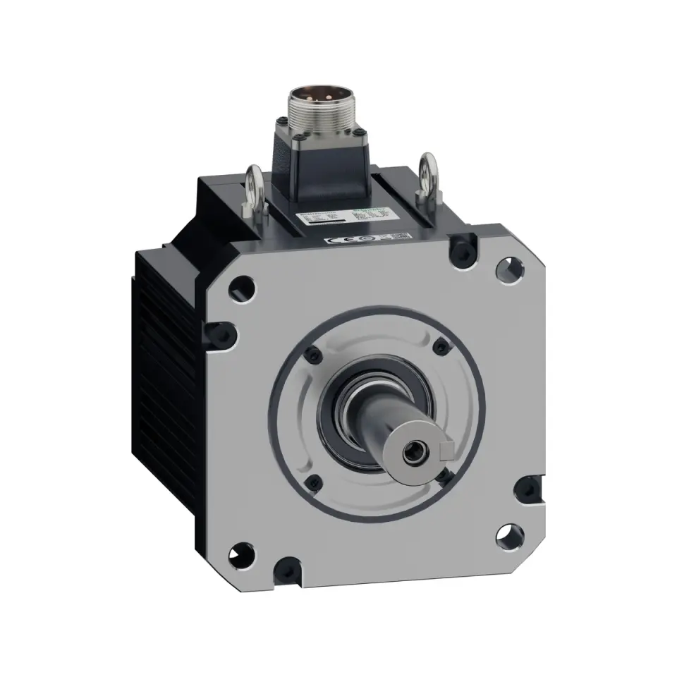 Schneider BCH18MR3013CA6C, Easy Lexium 18E, 3 kW Orta Ataletli Frensiz Servo Motor, 2000 RPM, 19.1 Nm, 23 Bit Çok Turlu Mutlak Enkoder, 180 mm Flanş, 35 mm Şaft