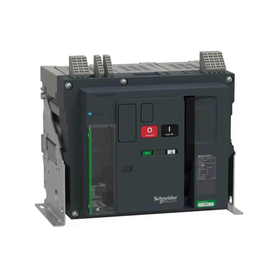 Schneider Electric MTZ216_H12E3PMFHH, MasterPact MTZ Active, 640-1600 Amper, 3 Kutuplu, 66 kA, Sabit Açık Tip Güç Şalteri, MicroLogic 2.0E