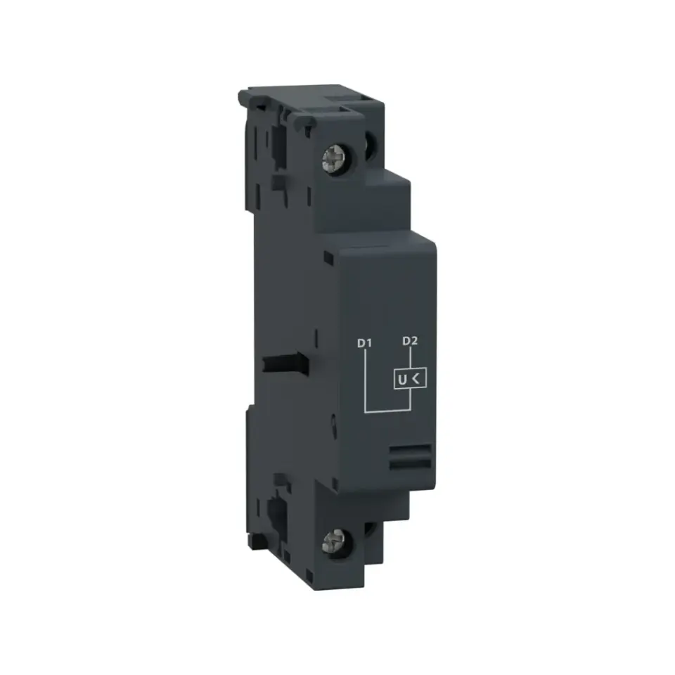 Schneider Electric GVAU225, TeSys Deca, GV2 ve GV3P için Düşük Gerilim Açtırma Bloğu, 220-240 Volt