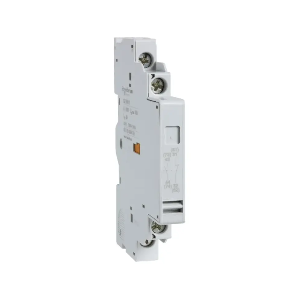 Schneider Electric GZ1AN11, EasyPact TVS, GZ1E Motor Koruma Şalterleri için Yardımcı Kontak Blok, 1NA+1NK