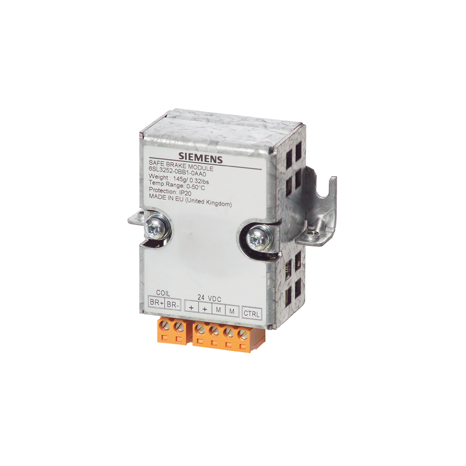Siemens 6SL3252-0BB01-0AA0 Safe Fren Rölesi Sinamics G120 Hız Kontrol Cihazı
