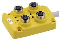 Autonics PT4-3DP 4 Adet 12-24VDC DC 3-Kablolu, Led'li Sensör Bağlantı Kutusu