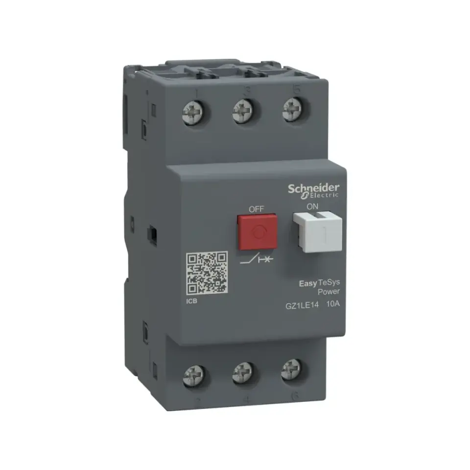 Schneider Electric GZ1LE14, EasyPact TVS, 10 Amper, 4 kW, Motor Koruma Şalteri, 100 kA