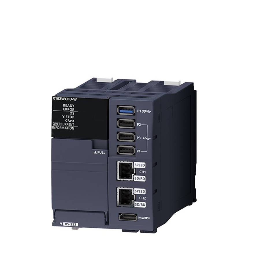 Mitsubishi R102WCPU-W PLC-Modular R