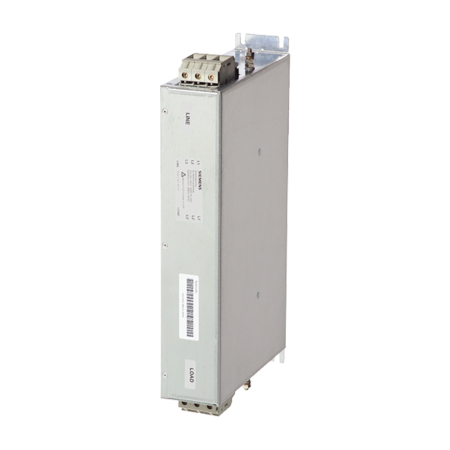 Siemens 6SL3000-0BE21-6DA0 SIMODRIVE 611 BASIC LINE FİLTRE 16KW