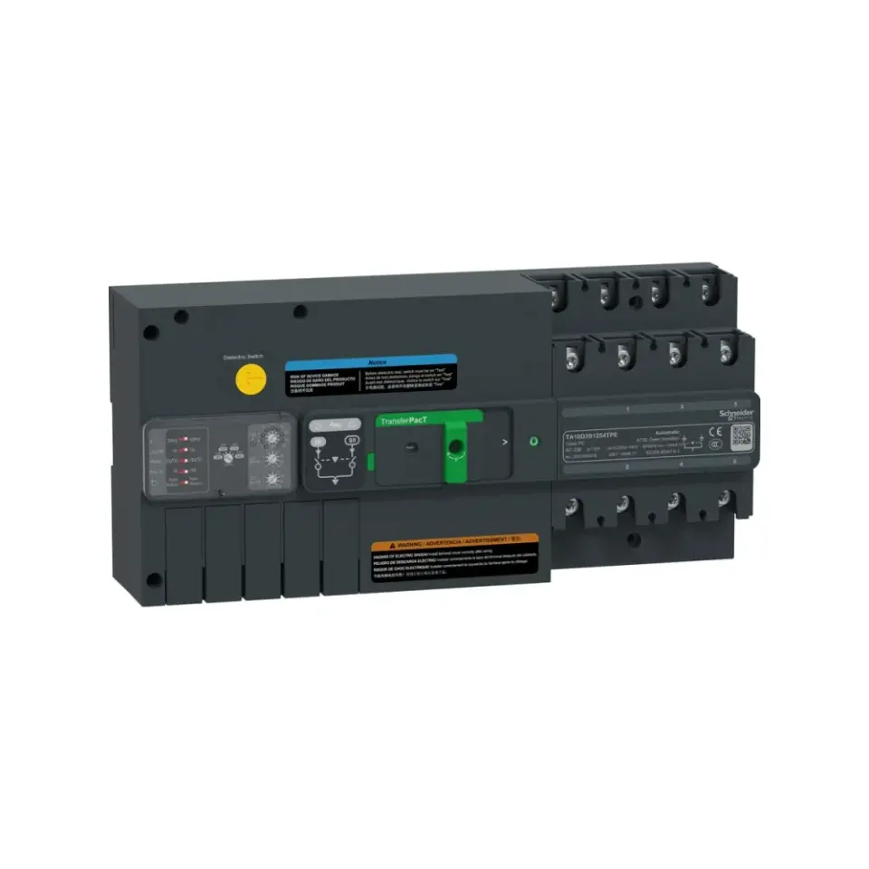 Schneider Electric TA16D3S1004TPE, TransferPacT, 100 Amper, 3 Kutuplu, Standart Otomatik Transfer Şalteri, TA16