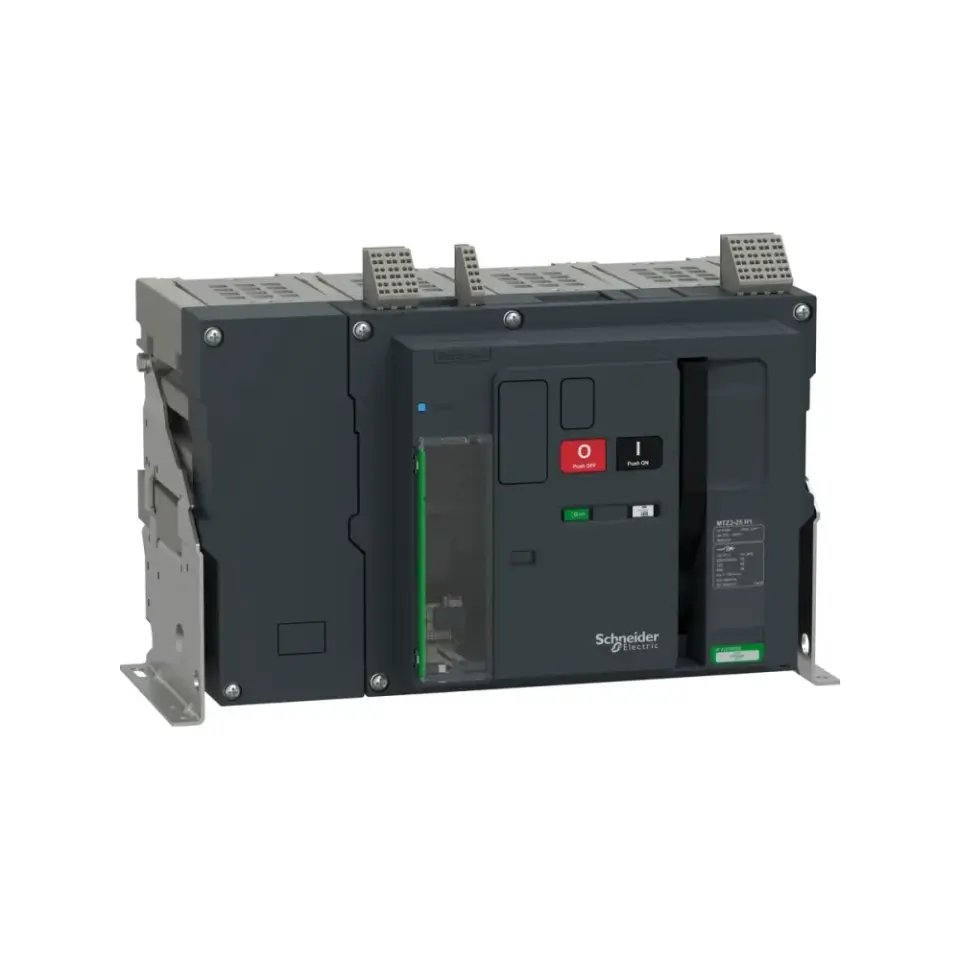 Schneider Electric MTZ225_H12E4PMFHH, MasterPact MTZ Active, 1000-2500 Amper, 4 Kutuplu, 66 kA, Sabit Açık Tip Güç Şalteri, MicroLogic 2.0E