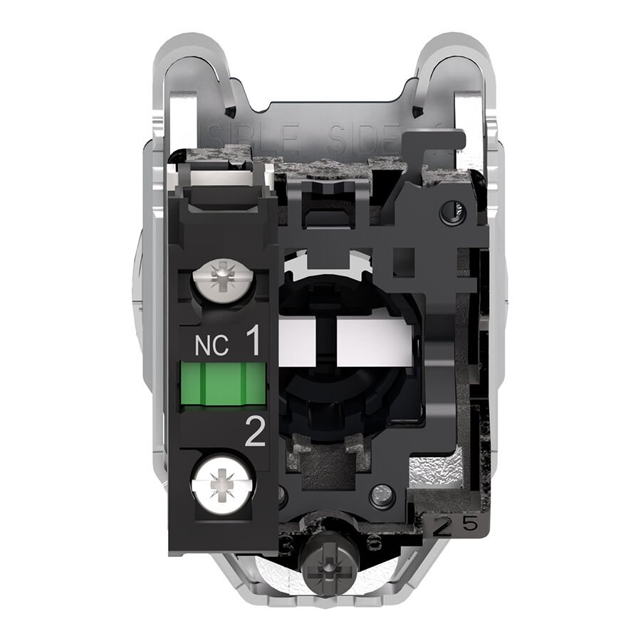 Schneider XB4FD21 Siyah mandal buton 1 NA Buton ve Akseuarları