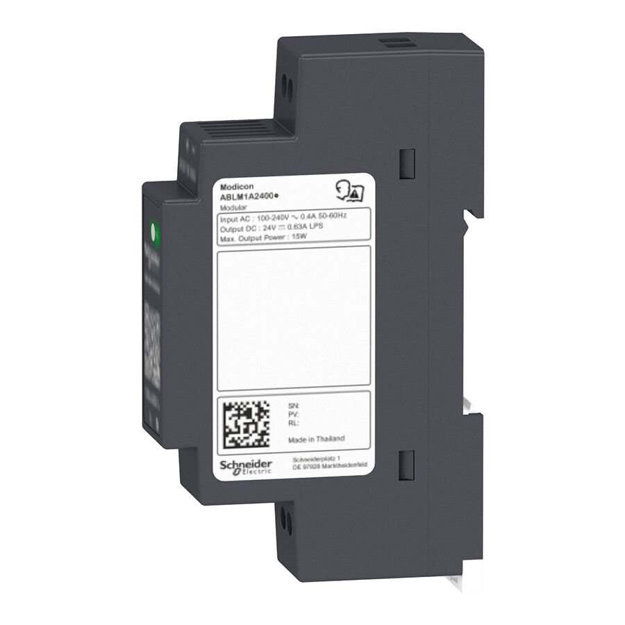 Schneider ABLM1A24004 POWER SUPPLY 24V 0.4A MODULAR Güç Kaynağı