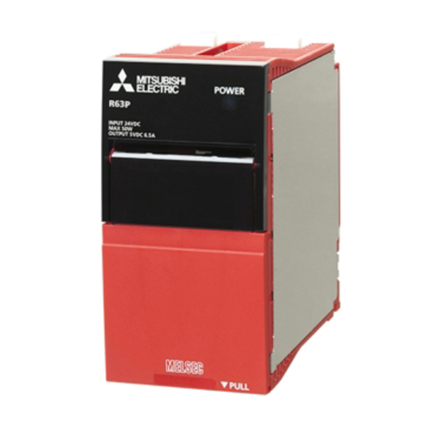 Mitsubishi R63P PLC-Modular R