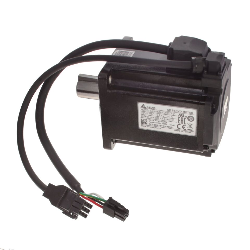 Delta ECM-B3M-C20807RS1 B3 AC SERVO MOTOR 750W NO BRAKE