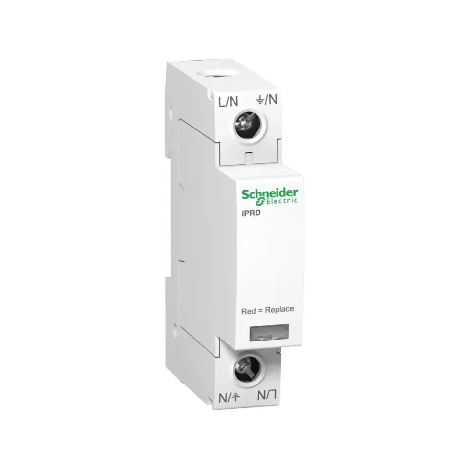Schneider Electric A9L40100, Acti 9 iPRD40, Kartuşlu Tip, AG Parafudr, 1 Kutup, Tip 2, C Sınıfı, 40 kA