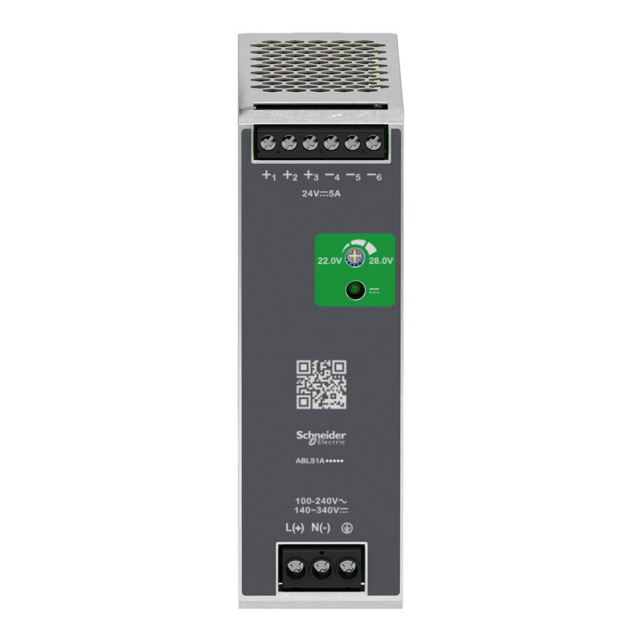 Schneider ABLS1A48025 POWER SUPPLY 48V 2.5A 1PH OPTIMIZED Güç Kaynağı