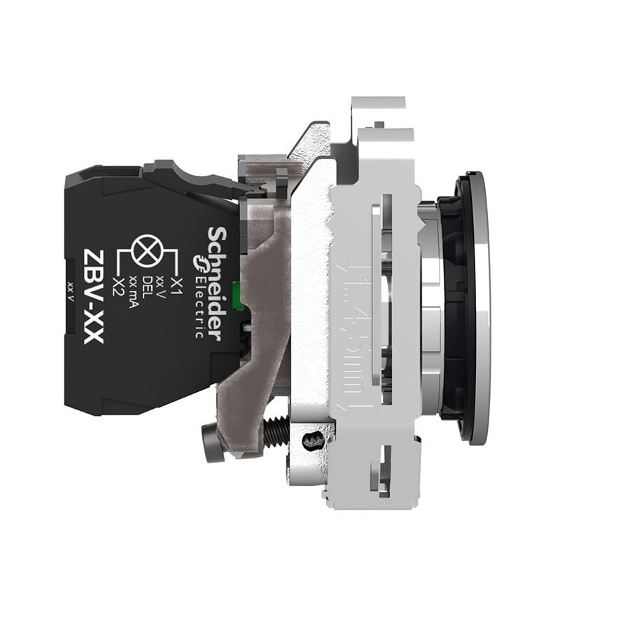 Schneider XB4FVB3 Sinyal lambaları LED”li 24 V AC/DC Yeşil Buton ve Akseuarları
