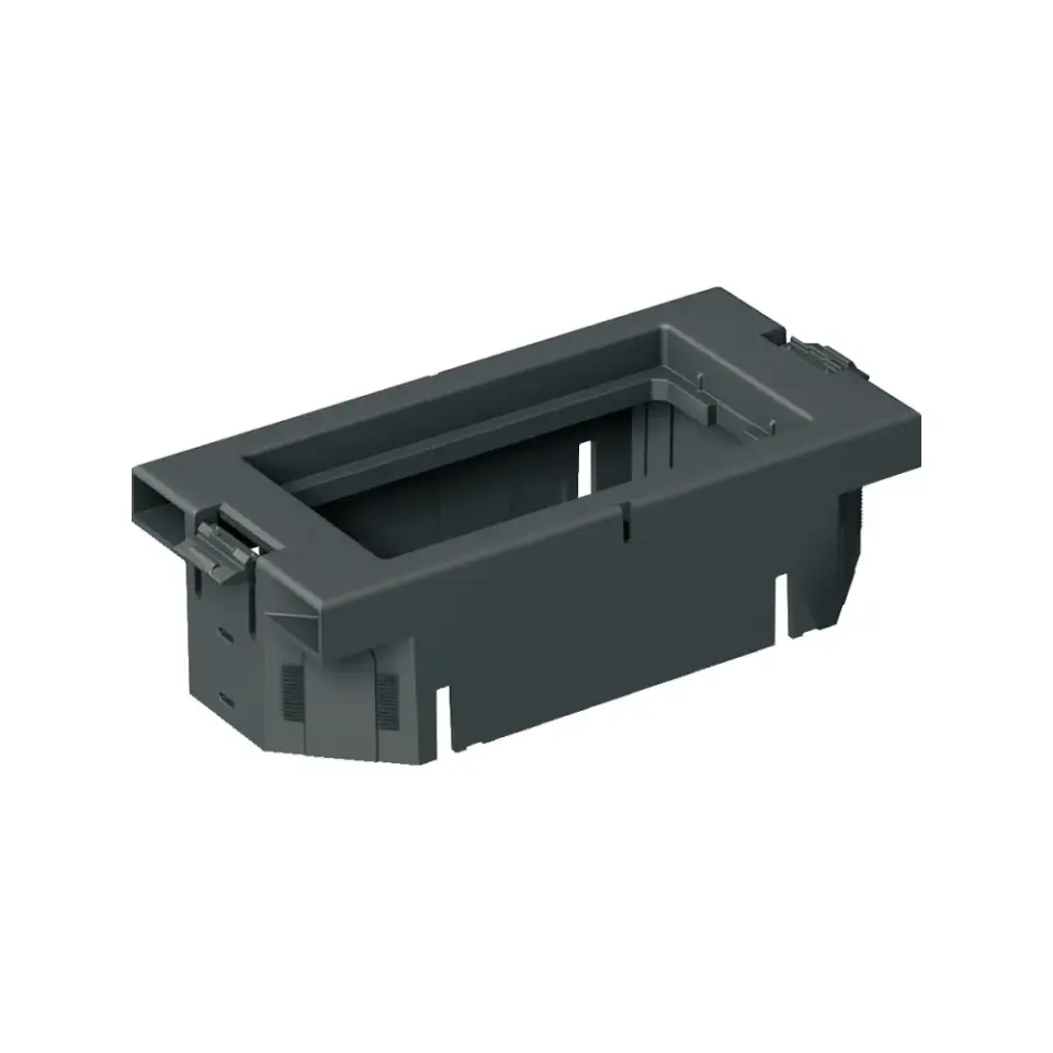 Schneider Electric ISM50809N, OptiLine 45, Altira Döşeme Altı Buatlar için Montaj Plakası, 2 Modül