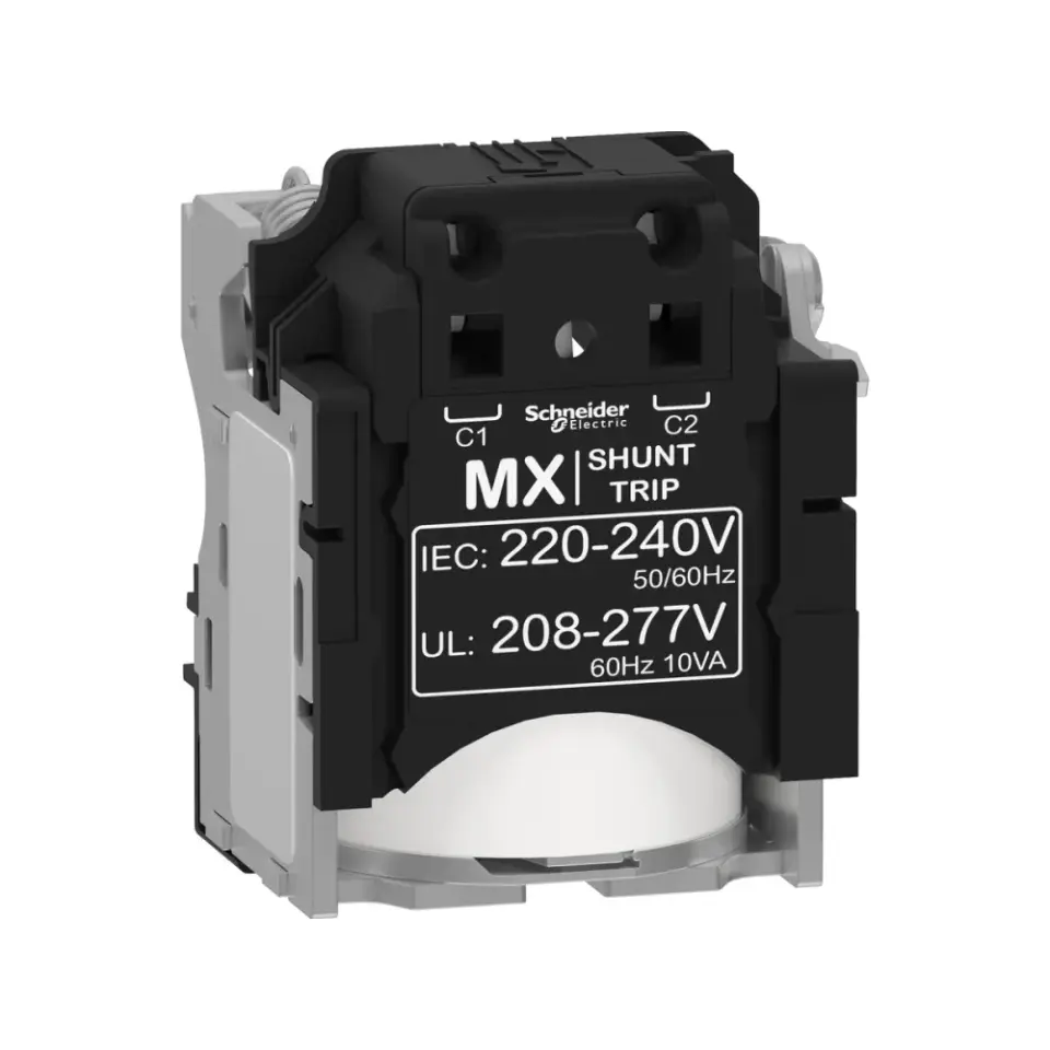 Schneider Electric LV429387, TeSys Giga, ComPact NSX, EasyPact CVS, için MX Şönt Açtırma Bobini, 200-240 Volt