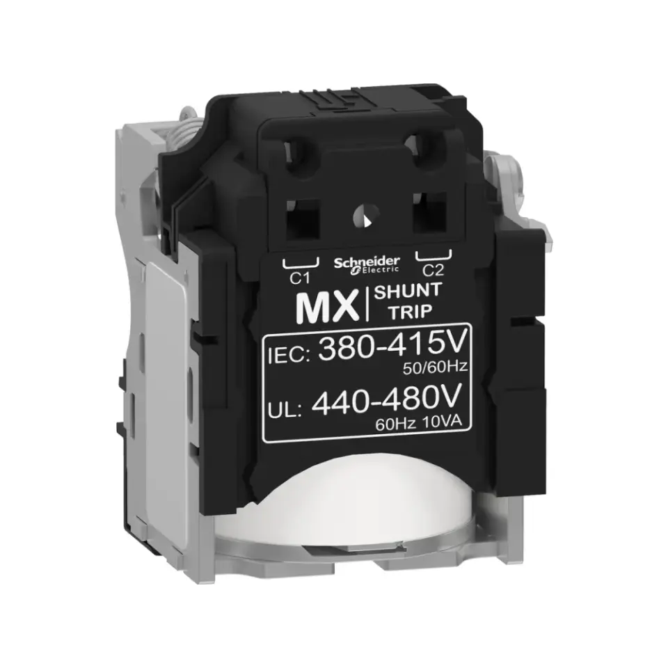 Schneider Electric LV429388, ComPact NSX, EasyPact CVS, Kompakt Şalterler için MX Şönt Açtırma Bobini, 380-415 Volt