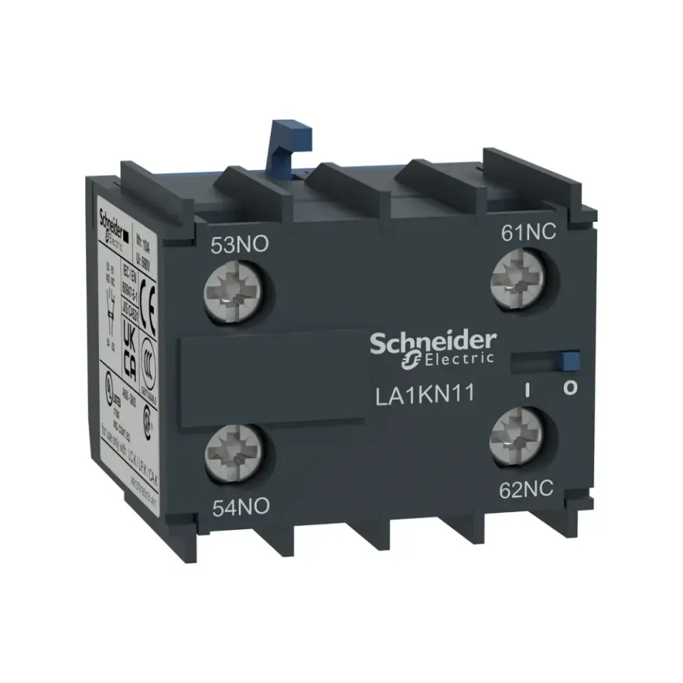 Schneider Electric LA1KN20, TeSys K, Mini Kontatörler İçin Yardımcı Kontak Blok, 2NA