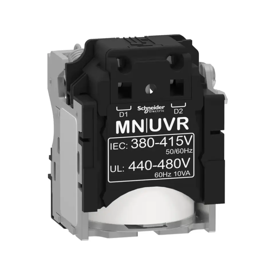 Schneider Electric LV429408, ComPact NSX, EasyPact CVS, Kompakt Şalterler için MN Düşük Gerilim Bobini, 380-415 Volt AC