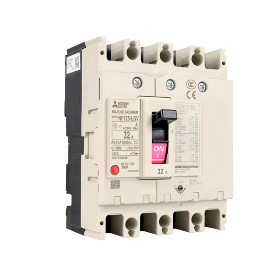Mitsubishi NF125-LGV 4P 25-32A LVS