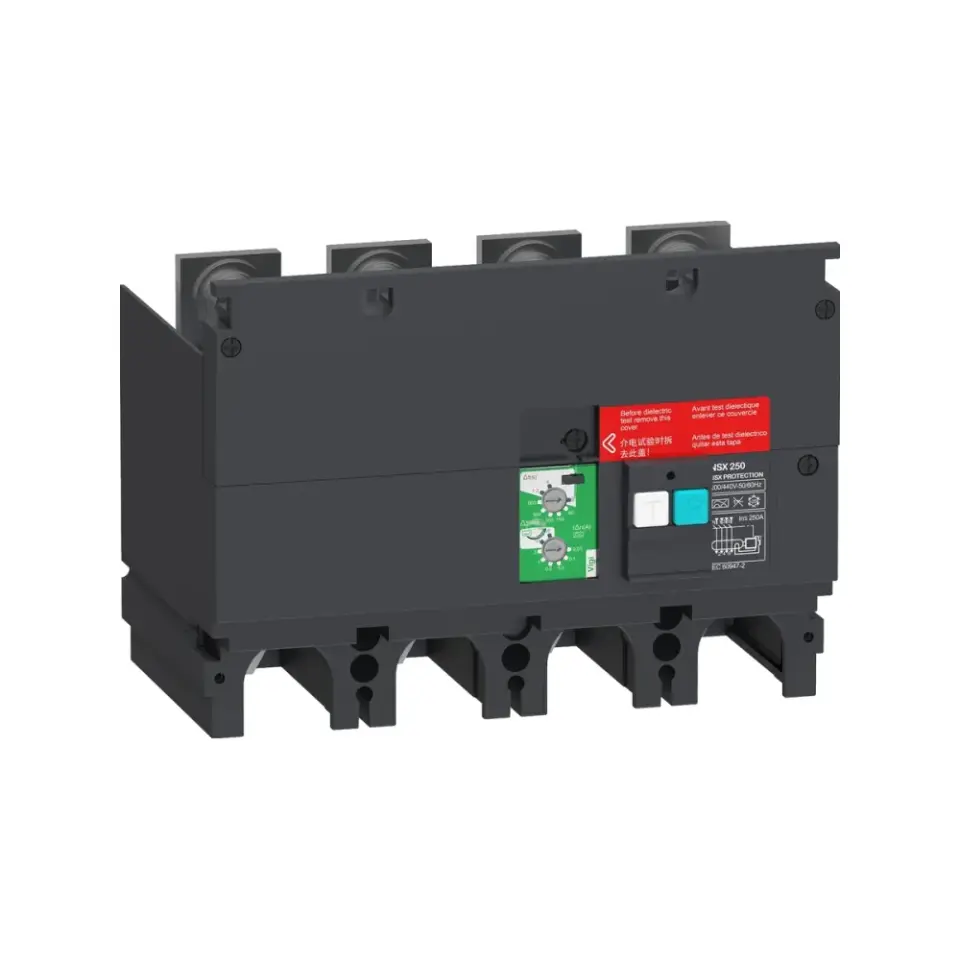 Schneider Electric LV429493, VigiPact, NSX250 4 Kutuplu Kompakt Şalterler için Toprak Kaçağı Koruma Modülü, 30mA-30A