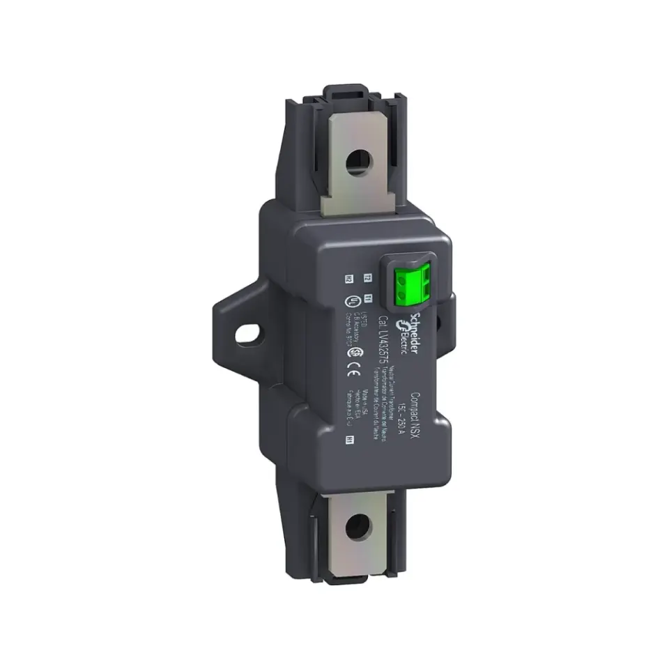 Schneider Electric LV430563, ComPact NSX, NSX160-250 3 Kutuplu Micrologic 6 Korumalı Şalterler için Nötr Akım Trafosu