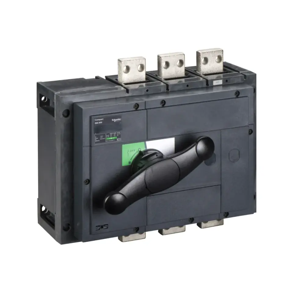 Schneider Electric 31330, ComPact INS, 800 Amper, 3 Kutuplu, Siyah Yük Ayırıcı, 75 kA, INS800
