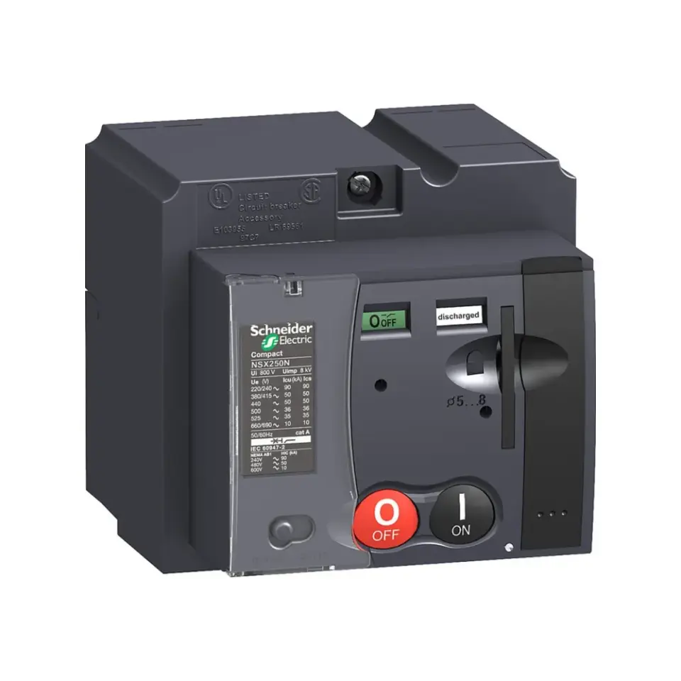 Schneider Electric LV431541, ComPact NSX, NSX250 Kompakt Şalterler için Motor Mekanizması, MT250, 220-240 Volt AC