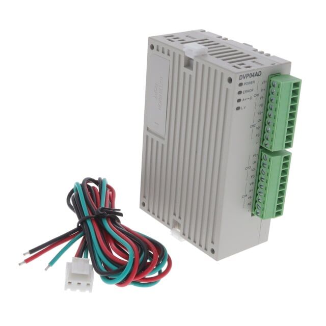 Delta DVP04AD-SL INPUT MODULE 4 ANLG 100-240V/24V