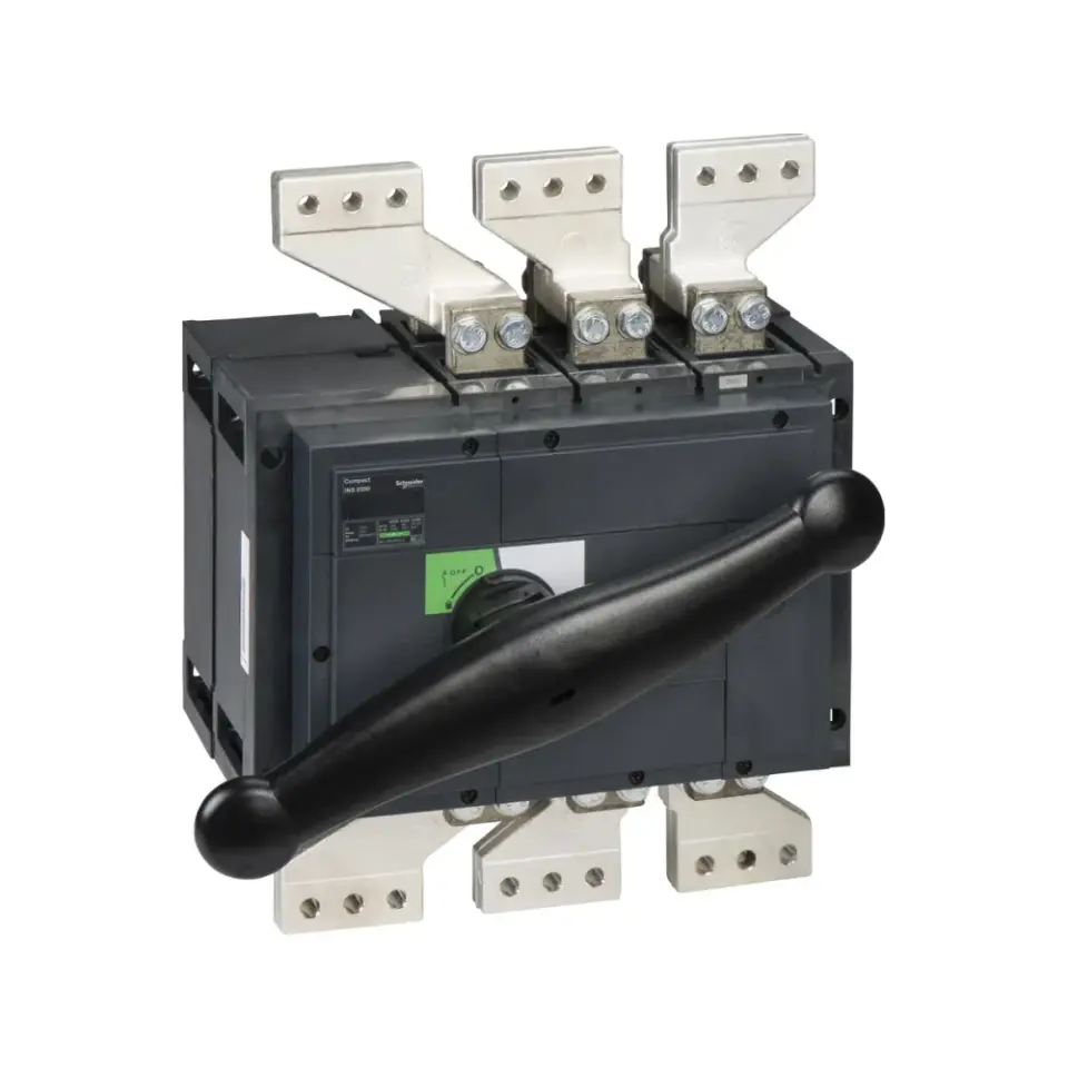 Schneider Electric 31340, ComPact INS, 2500 Amper, 3 Kutuplu, Siyah Yük Ayırıcı, 105 kA, INS2500