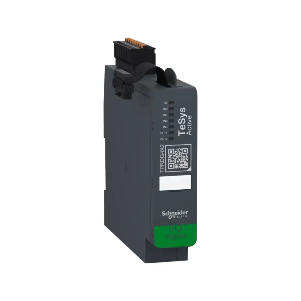 Schneider Electric TPRDG4X2, TeSys Island, Digital GÇ Modülü, 4 Giriş, 2 Çıkış
