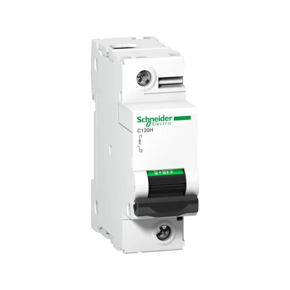 Schneider Electric A9N18448, Acti 9 C120H, 125 Amper, 1 Kutuplu, C Tipi, Otomatik Sigorta, 15 kA, 1x125C