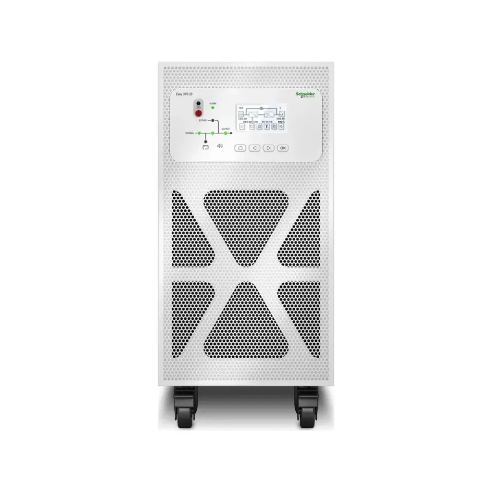 Schneider Electric E3SUPS15KH, Easy UPS 3S, 15 kVA, 400 Volt, 3:3 Trifaze Online UPS, Aküsüz, Harici Aküler İçin
