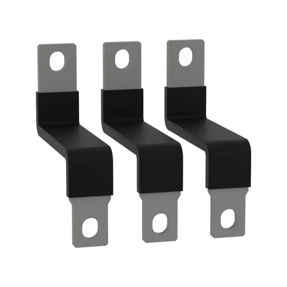 Schneider Electric LAD91503111, TeSys Deca, LC1D115A-150A6 Kontaktör ve Kompakt Şalter İçin 3 Kutuplu Esnek Bağlantı Barası