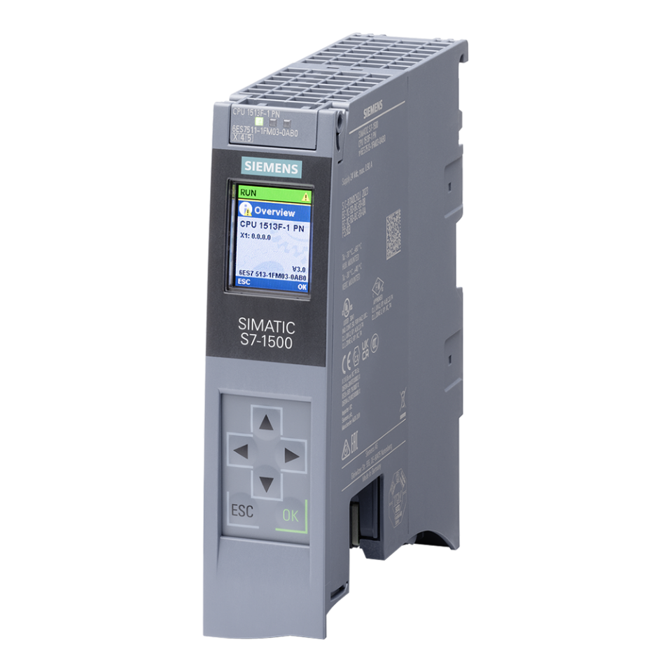 Siemens 6ES7513-1FM03-0AB0 CPU 1513F-1 PN S7-1500 Müdül ve CPU