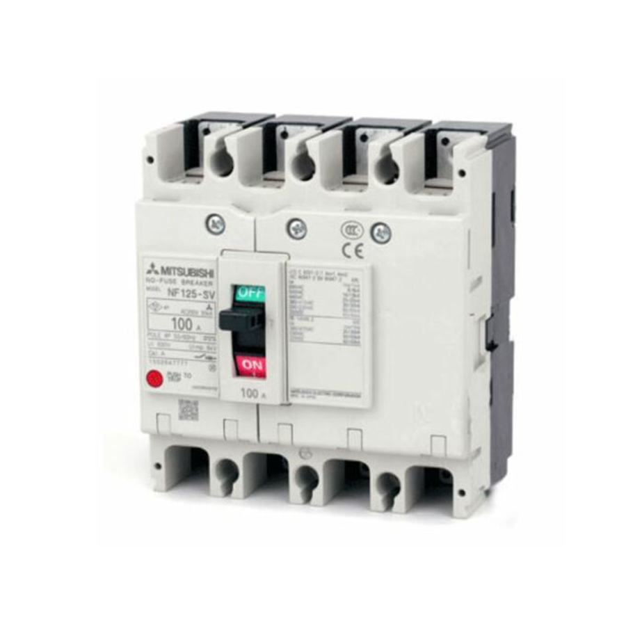Mitsubishi NF125-SV 4P 80A LVS