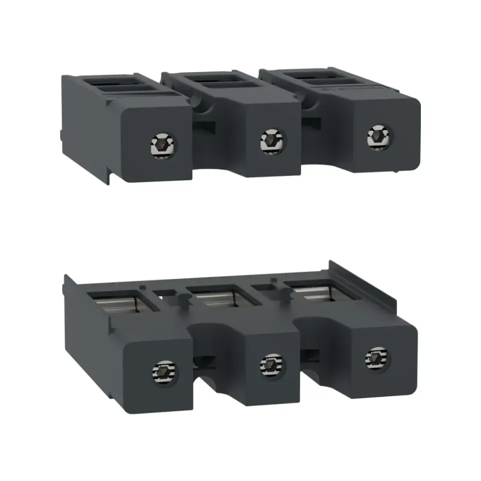 Schneider Electric LAD91503A, TeSys Deca, LC1D115A-150A Kontaktörler İçin 3 Kutuplu EverLink Bağlantı Bloğu