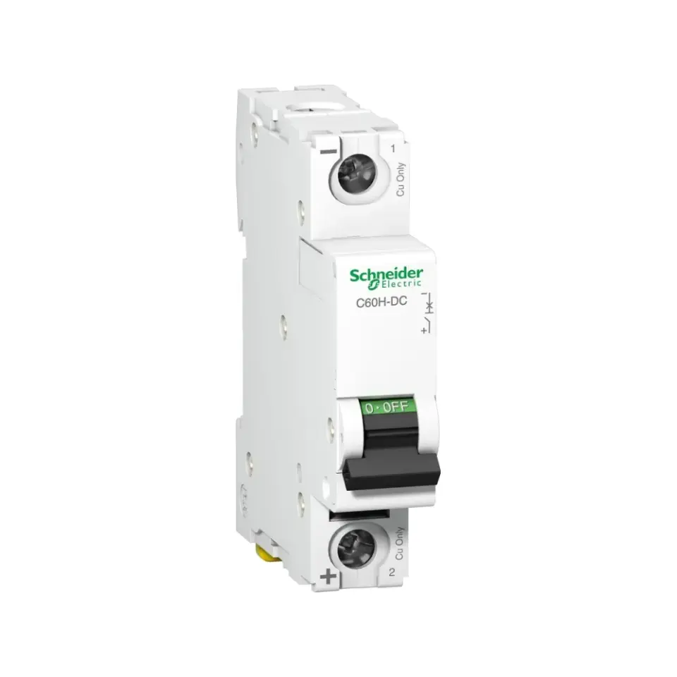 Schneider Electric A9N61512, Acti 9 C60H-DC, 20 Amper, 1 Kutuplu, C Tipi, Otomatik Sigorta, 6 kA, 1x20C