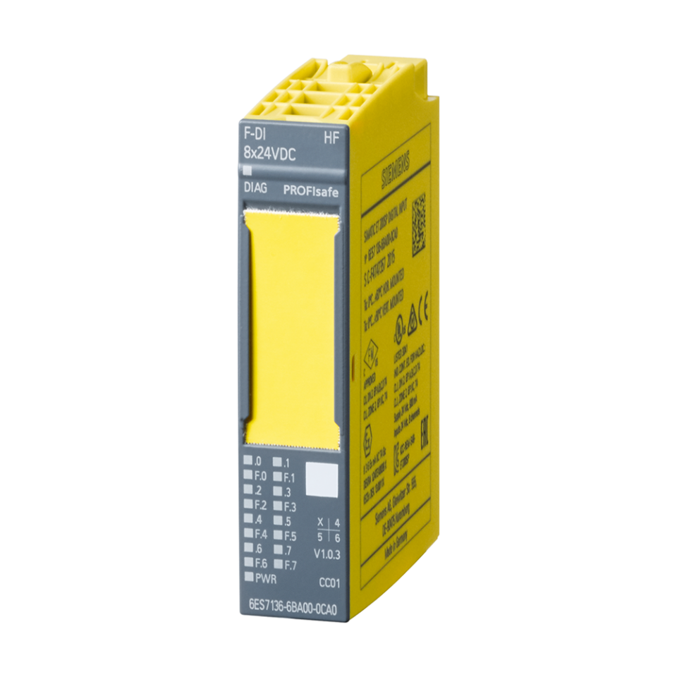 Siemens 6ES7136-6BA01-0CA0 F-DI 8 x 24 V DC ET-200SP