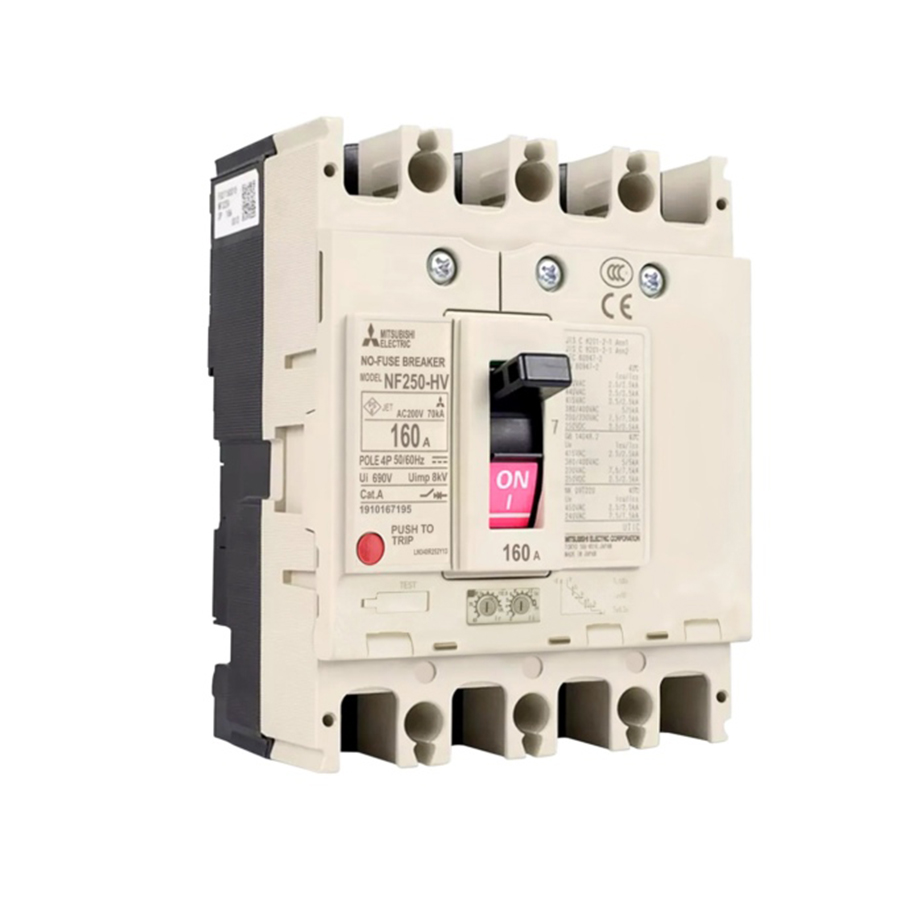 Mitsubishi NF250-HEV 4P 80-160A LVS