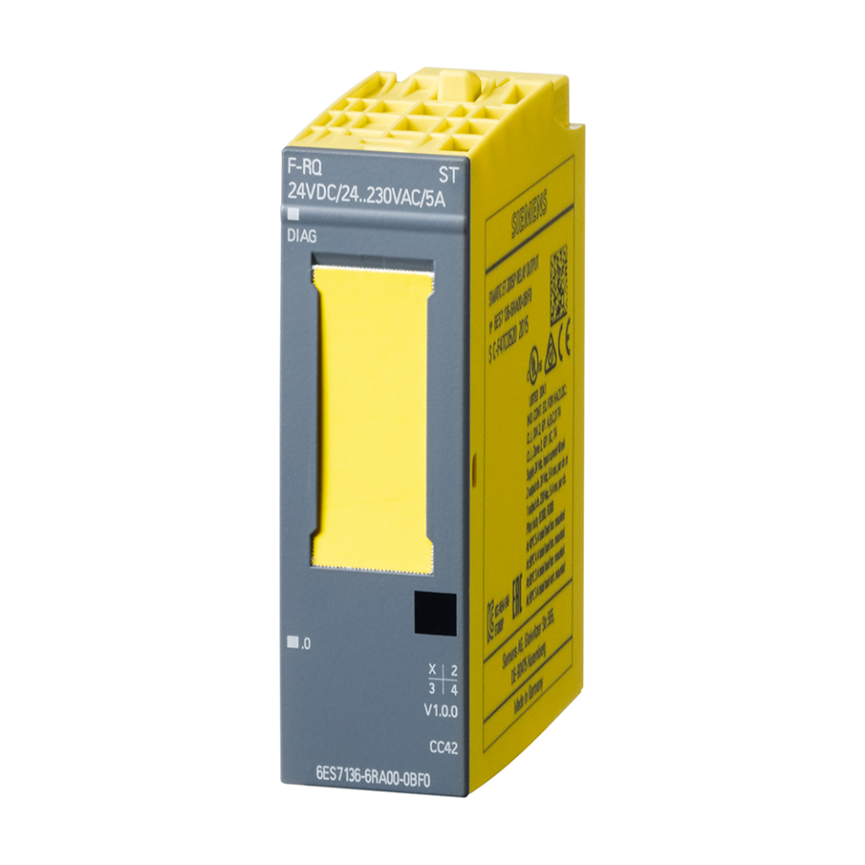 Siemens 6ES7136-6RA00-0BF0 F-RQ 1 x 24 V DC / 24 ET-200SP