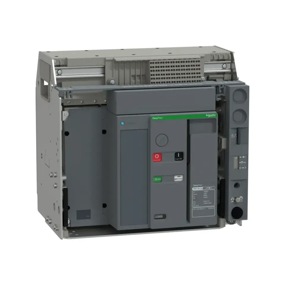 Schneider Electric ENW116C4MW5SH, EasyPact NW, 640-1600 Amper, 4 Kutuplu, 66 kA, Çekmeceli Açık Tip Güç Şalteri, MicroLogic 5.0S