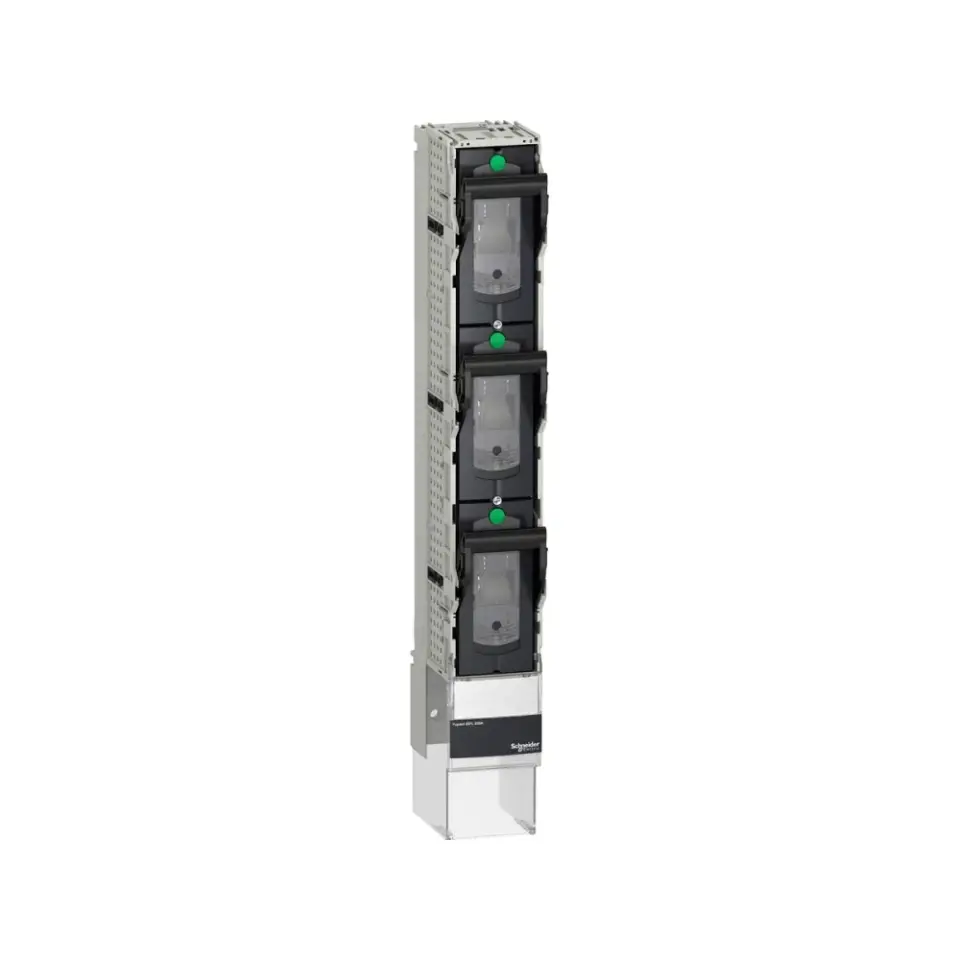 Schneider Electric LV480902, FuPact ISFL, 400 Amper, 3 Kutuplu, NH 2 Sigortalar için Dikey Tip Yük Ayırıcı, 185mm Baraya Bağlantı
